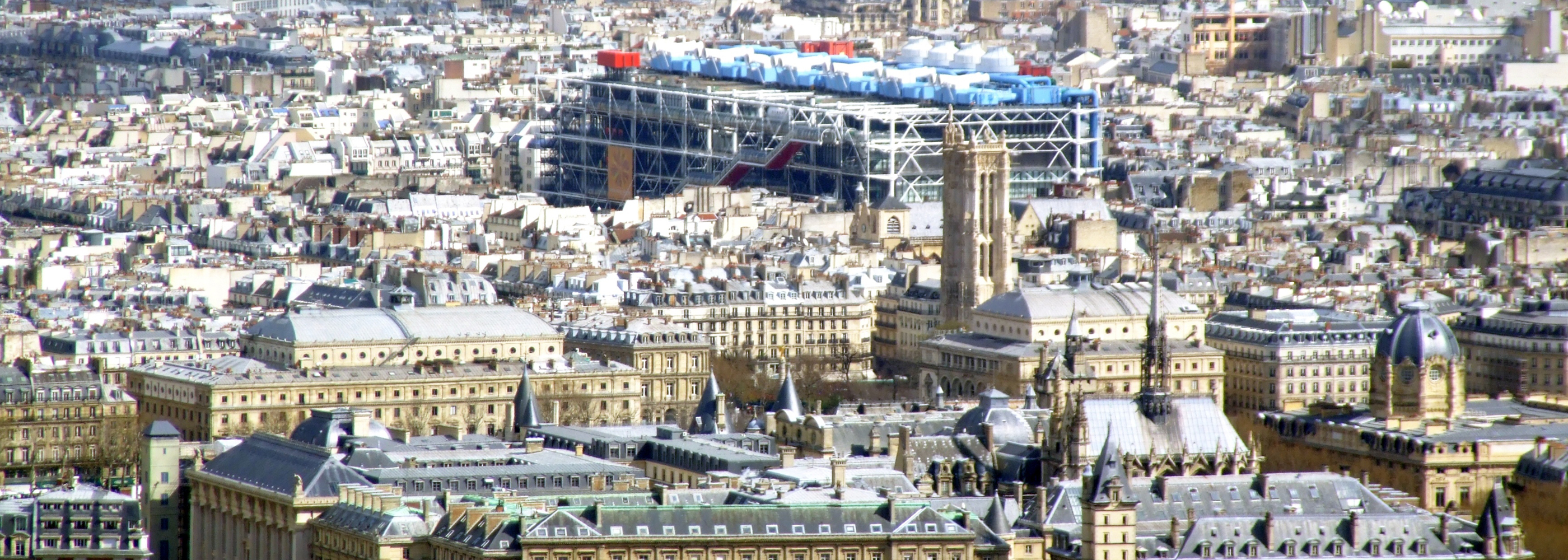 centre Pompidou Tour Saint Jacques
