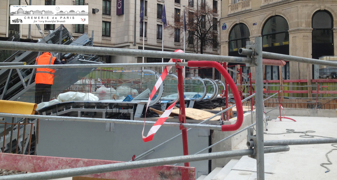 escaliers automatiques Chatelet les Halles