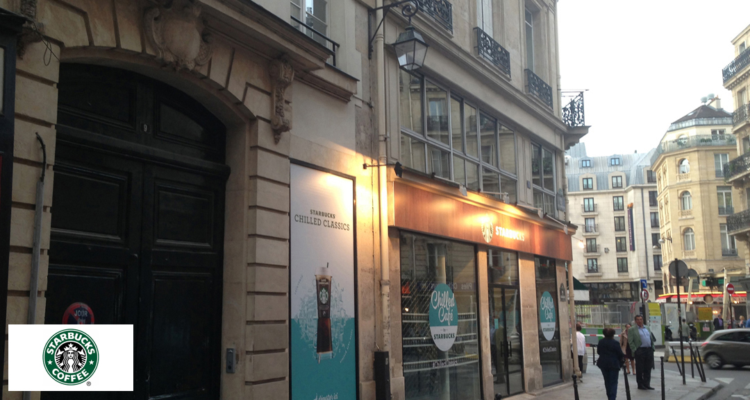 Pop Up Cafe Starbucks