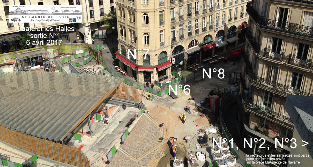 toit Chatelet les Halles sortie N°1