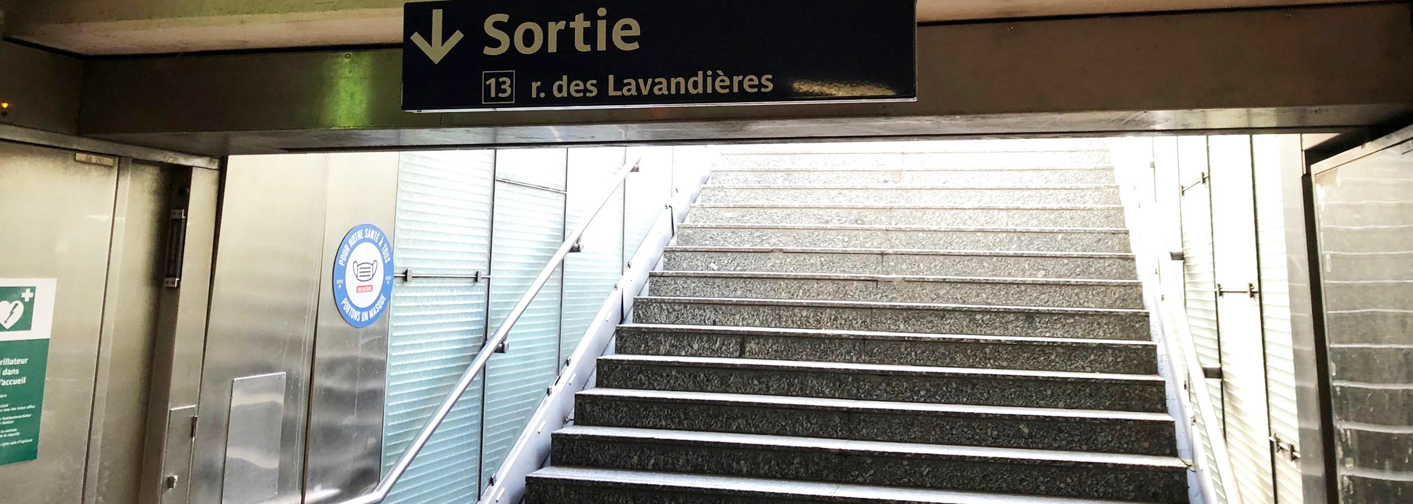 Chatelet les Halles - sortie 13 - Lavandieres